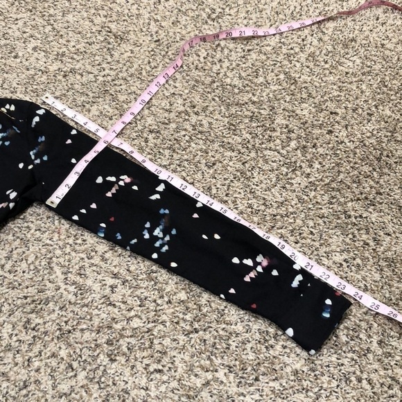 Equipment Blouse Size XS Black Heart Print Long Sleeve Button Down - Picture 10 of 10